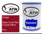Preview: Dodge, Deep Coral Red Crystal Effect, PVJ: 500ml Lackdose, von ATW Autoteile West.